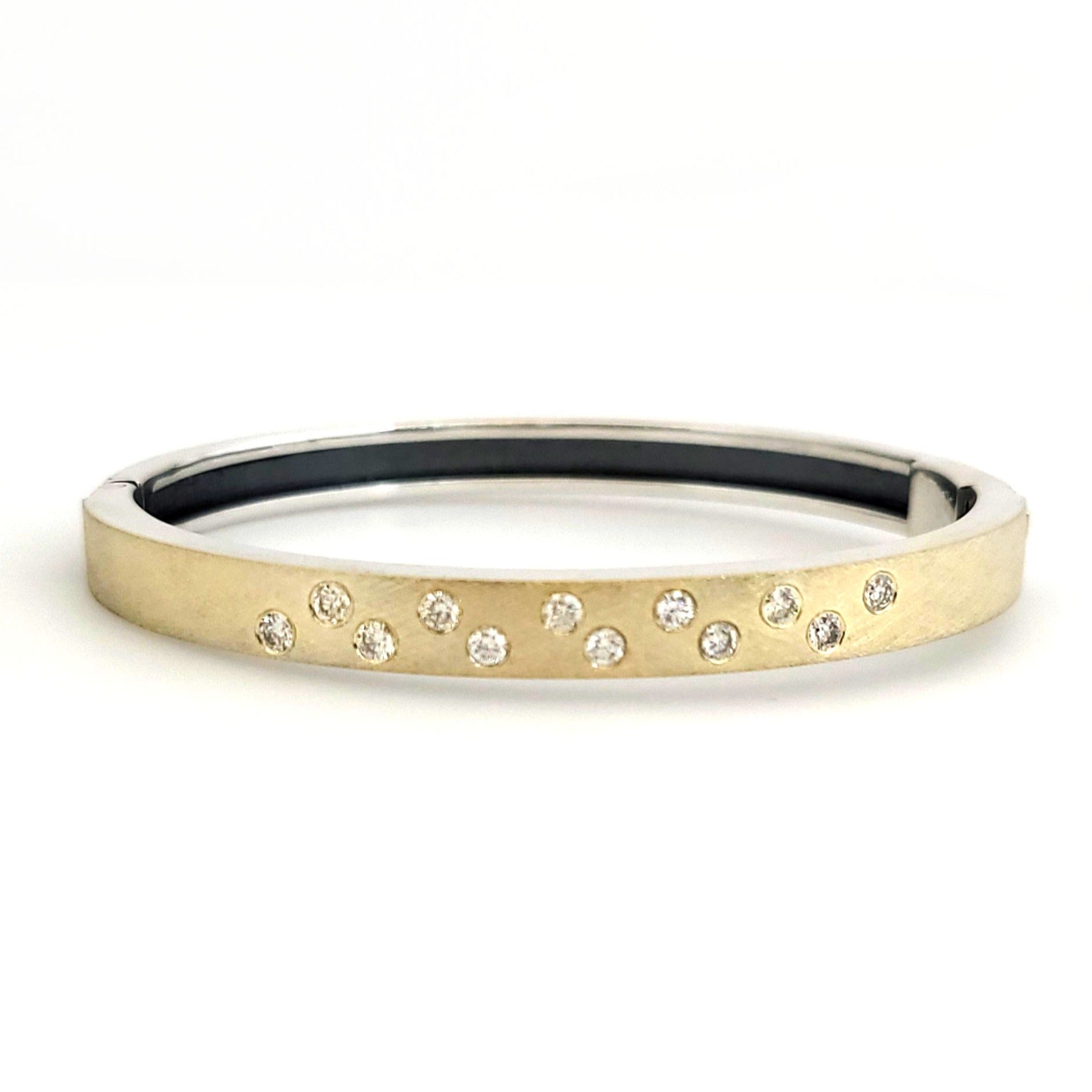 Laura Yellow Gold and Diamond Bracelet